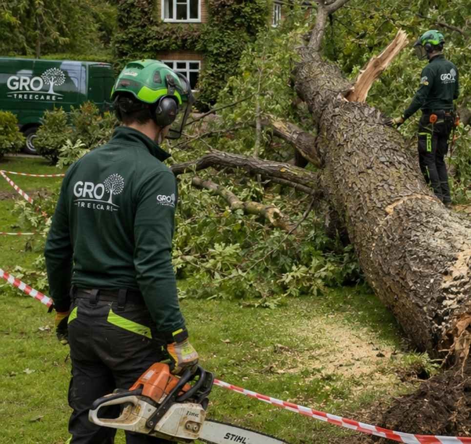 The Range of Emergency Tree Services GRO Treecare Carries Out